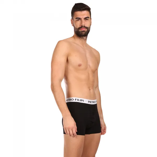 2PACK pánske boxerky Pietro Filipi balls holder čierné (2BCL003) M, trenky