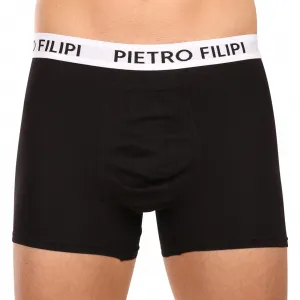 2PACK pánske boxerky Pietro Filipi balls holder čierné (2BCL003) M, trenky