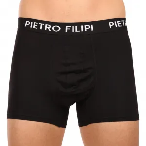 2PACK pánske boxerky Pietro Filipi balls holder čierné (2BCL002) M, trenky