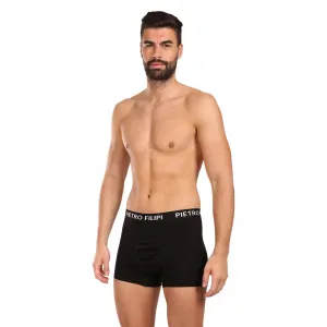 2PACK pánske boxerky Pietro Filipi balls holder čierné (2BCL002) M, trenky