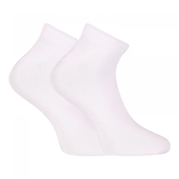 3PACK ponožky Nedeto nízke bambusové biele (3PBN02) S