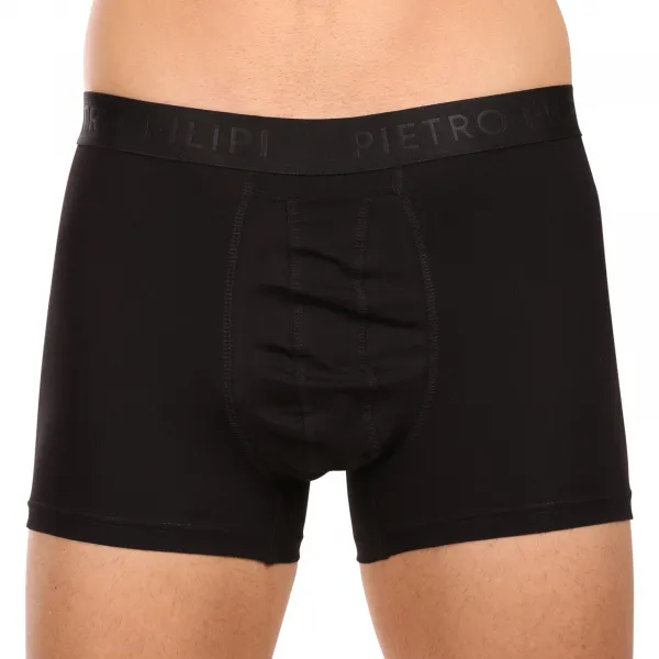 2PACK pánske boxerky Pietro Filipi balls holder čierné (2BCL001) M, trenky