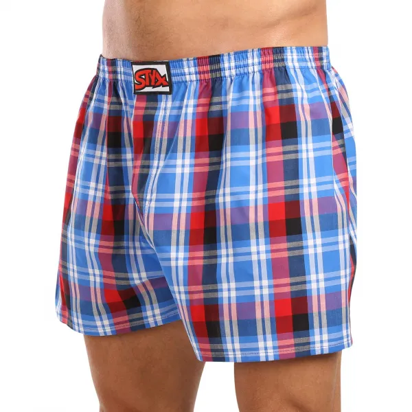 Pánske trenky Styx klasická guma viacfarebné (A1037) M, trenírky