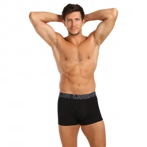 3PACK pánske boxerky Under Armour čierne (1383891 001) M, trenky