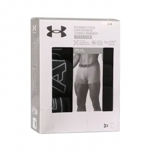 3PACK pánske boxerky Under Armour čierne (1383891 001) M, trenky