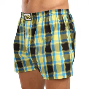 Pánske trenky Styx klasická guma viacfarebné (A1033) S, trenírky