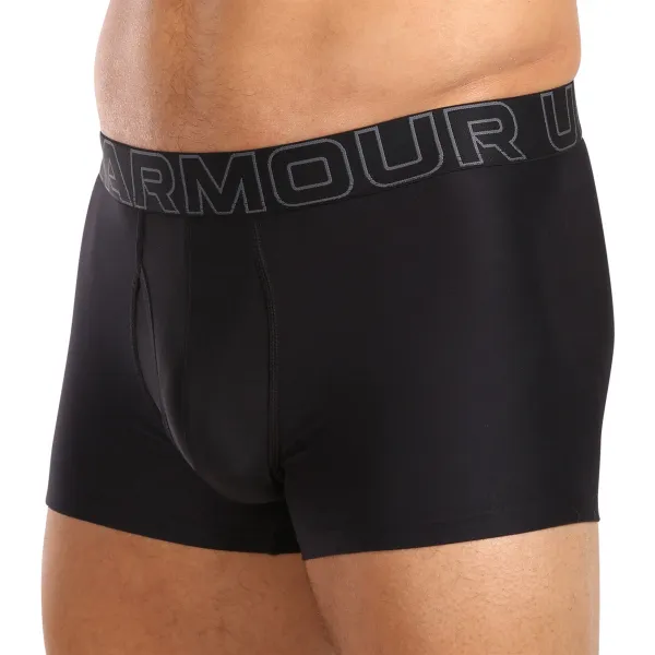 3PACK pánske boxerky Under Armour čierné (1383882 001) S, trenky