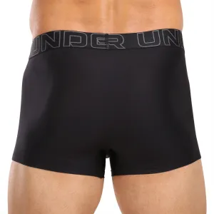 3PACK pánske boxerky Under Armour čierné (1383882 001) S, trenky