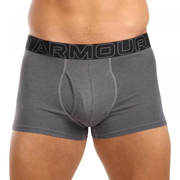 Pánske boxerky UNDER ARMOUR M UA Perf Cotton 3in-GRY