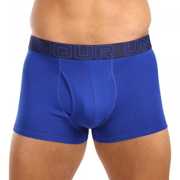 Pánske boxerky UNDER ARMOUR M UA Perf Cotton 3in-NVY