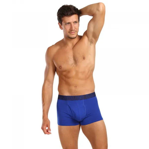 Pánske boxerky UNDER ARMOUR M UA Perf Cotton 3in-NVY