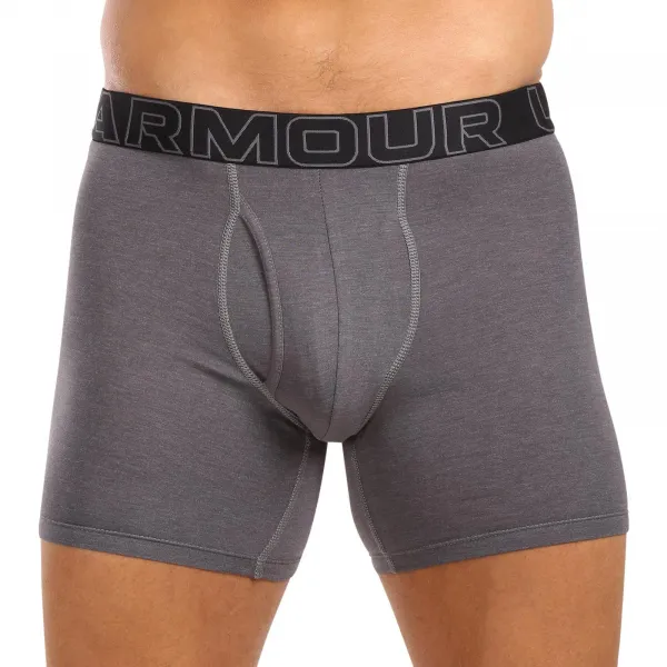 Pánske boxerky UNDER ARMOUR M UA Perf Cotton 6in-GRY