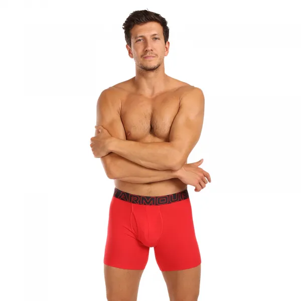 Pánske boxerky UNDER ARMOUR M UA Perf Cotton 6in-GRY