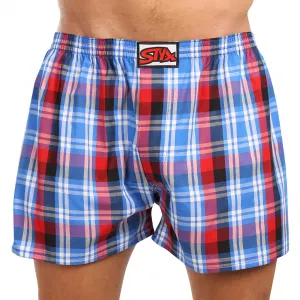 10PACK pánske trenky Styx klasická guma viacfarebné (10A103140) M, trenírky