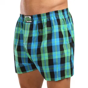 10PACK pánske trenky Styx klasická guma viacfarebné (10A103140) M, trenírky