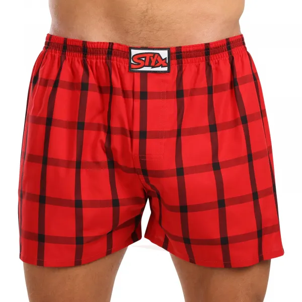3PACK pánske trenky Styx klasická guma viacfarebné (3A103123) S, trenírky