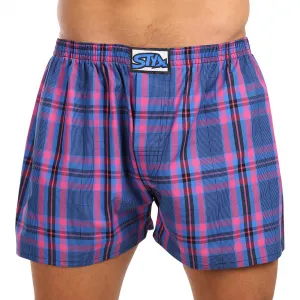 3PACK pánske trenky Styx klasická guma viacfarebné (3A103123) S, trenírky