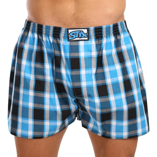 5PACK pánske trenky Styx klasická guma viacfarebné (5A103135) S, trenírky