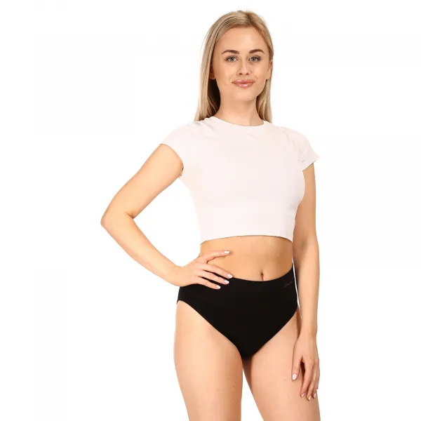 Dámske sťahovacie nohavičky Gina čierne (00035) M