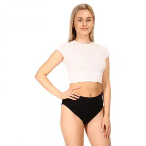 Dámske sťahovacie nohavičky Gina čierne (00035) M
