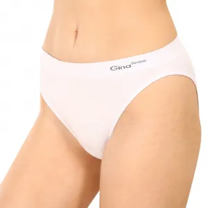 Dámske bambusové nohavičky Gina biele (00018) M