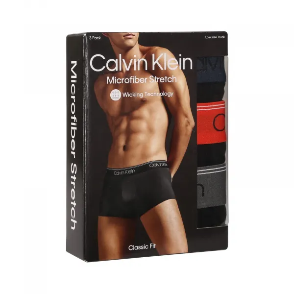3PACK pánske boxerky Calvin Klein čierné (NB2569A-N33) L, trenky
