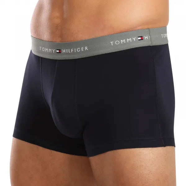 3PACK pánske boxerky Tommy Hilfiger tmavo modré (UM0UM02763 0T9) S, trenky