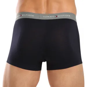 3PACK pánske boxerky Tommy Hilfiger tmavo modré (UM0UM02763 0T9) S, trenky