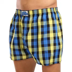Pánske trenky Styx klasická guma nadrozmer viacfarebné (E1039) 3XL, trenírky