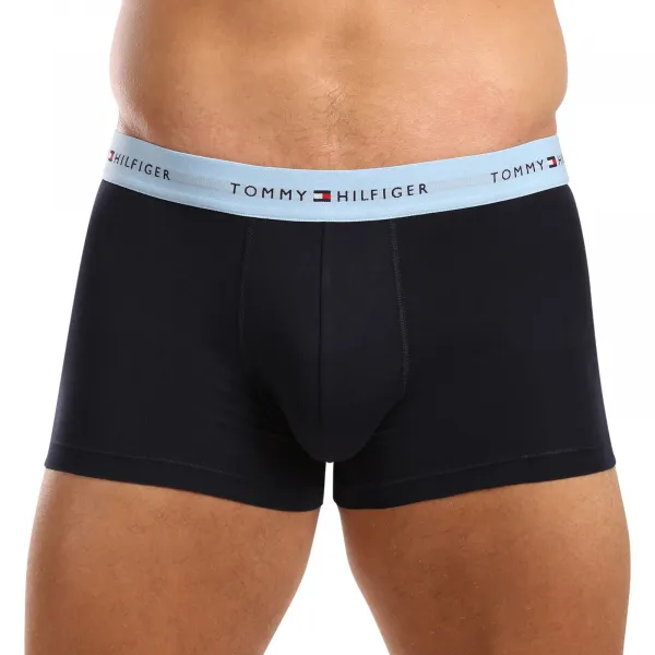 3PACK pánske boxerky Tommy Hilfiger tmavo modré (UM0UM02763 0T9) S, trenky