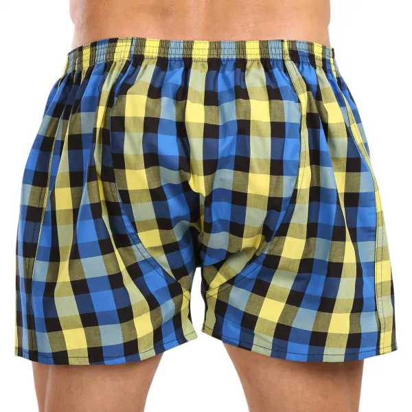Pánske trenky Styx klasická guma nadrozmer viacfarebné (E1039) 3XL, trenírky