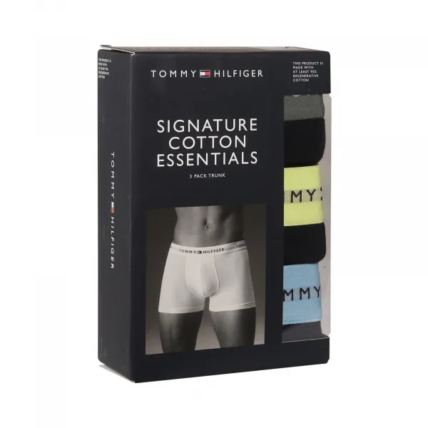 3PACK pánske boxerky Tommy Hilfiger tmavo modré (UM0UM02763 0T9) S, trenky