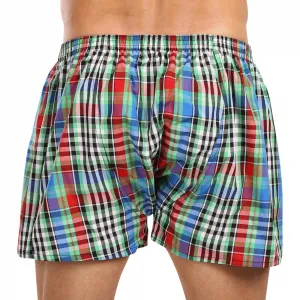 Pánske trenky Styx klasická guma nadrozmer viacfarebné (E1036) 4XL, trenírky