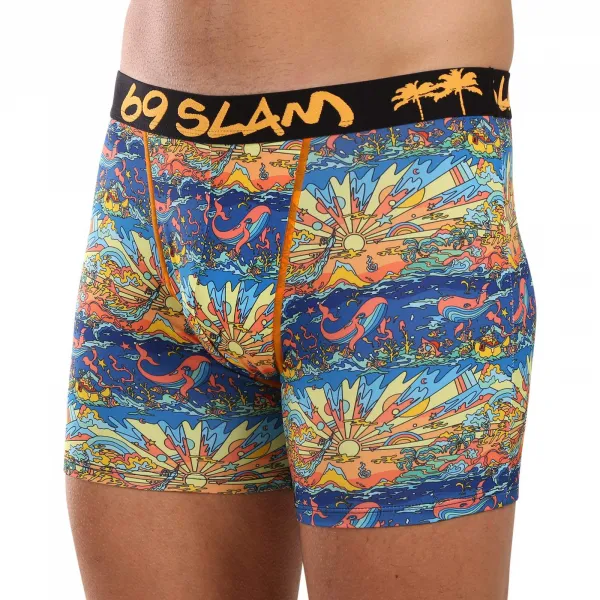 Pánske boxerky 69SLAM DYSTOPIA (MBYDTP-PO) M, trenky
