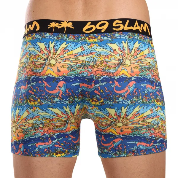 Pánske boxerky 69SLAM DYSTOPIA (MBYDTP-PO) M, trenky