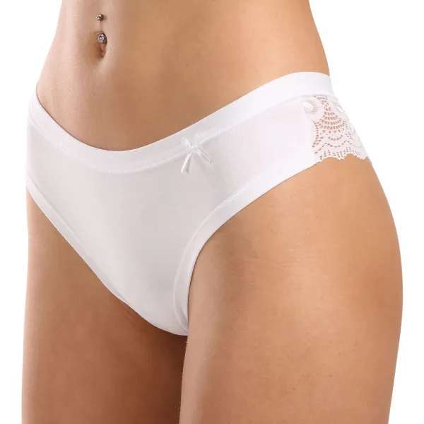 Dámske tangá Lovelygirl biela (5715-white) M