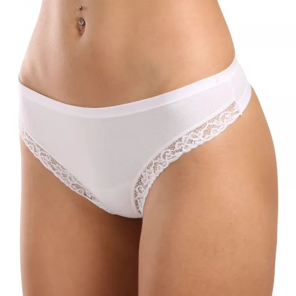 Dámske tangá Lovelygirl biela (3884-white) M