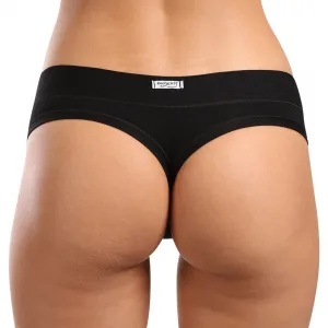 Dámske tangá Lovelygirl čierna (3678-black) S