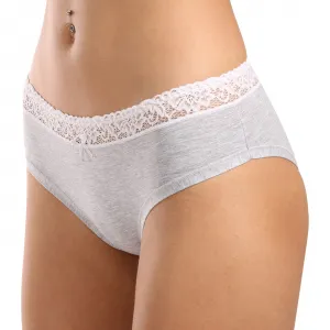 Dámske nohavičky Lovelygirl šedé (8309-grey) M