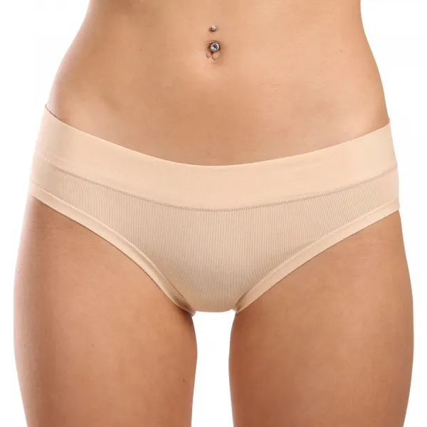 3PACK dámske nohavičky Lovelygirl béžové (4999-nude) S