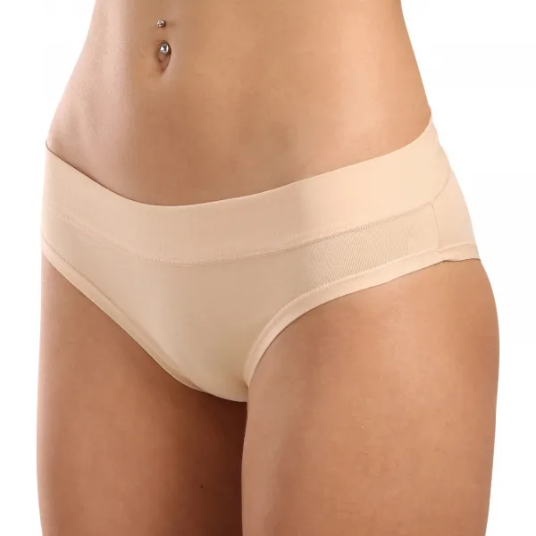 3PACK dámske nohavičky Lovelygirl béžové (4999-nude) S