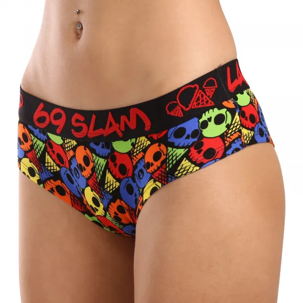 Dámske nohavičky 69SLAM bamboo SKULL CONE (GWBSKC-BB) M