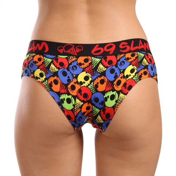 Dámske nohavičky 69SLAM bamboo SKULL CONE (GWBSKC-BB) M