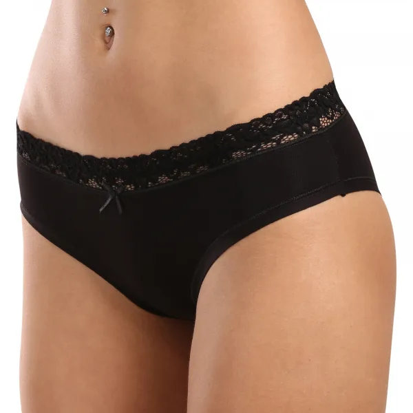 Dámske nohavičky Lovelygirl čierne (8309-black) S