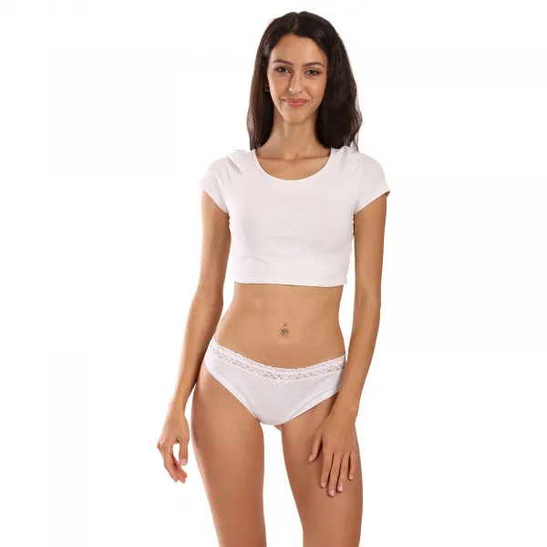 Dámske tangá Lovelygirl biela (8307--white) M