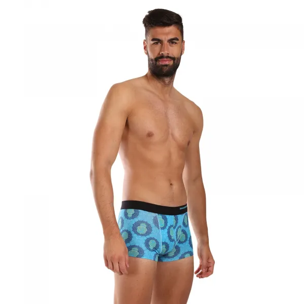 Pánske boxerky 69SLAM hip bamboo SKULL MANDALA (MHBSKM-BB) M, trenky