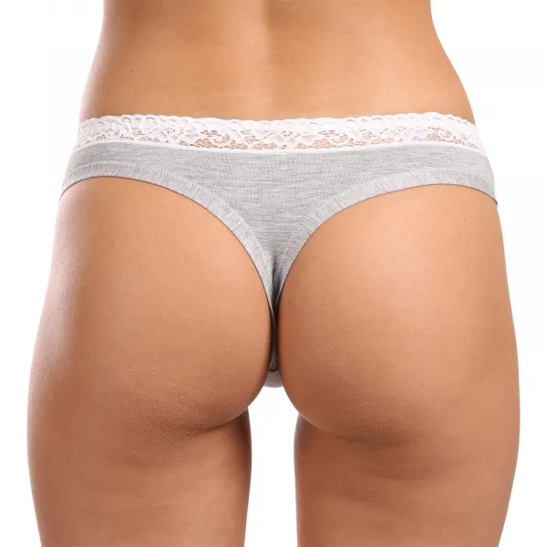 Dámske tangá Lovelygirl sivá (8307-grey) S
