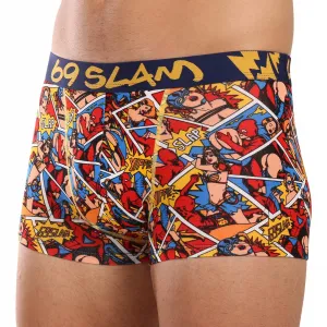 Pánske boxerky 69SLAM hip bamboo PERVERT HERO (MHBPVO-BB) S, trenky