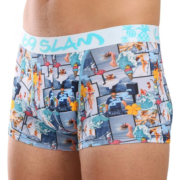 Pánske boxerky 69SLAM Hip SUMMER YACHT (MSYSYH-PO) S, trenky