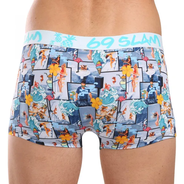 Pánske boxerky 69SLAM Hip SUMMER YACHT (MSYSYH-PO) S, trenky
